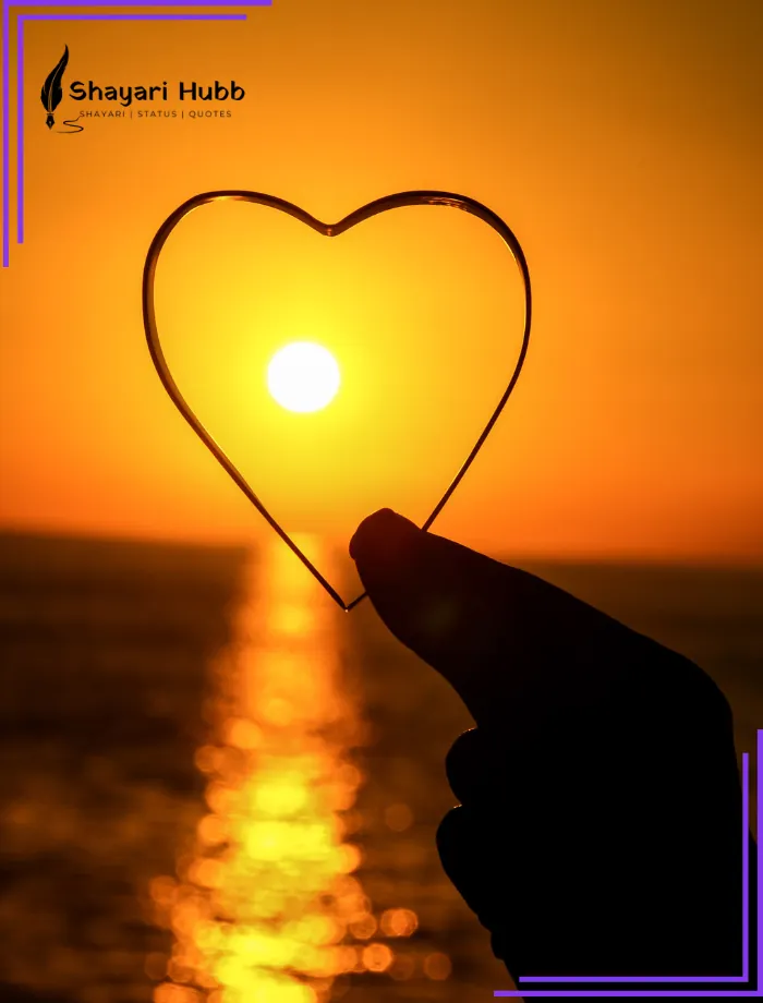 Heart touching love shayari