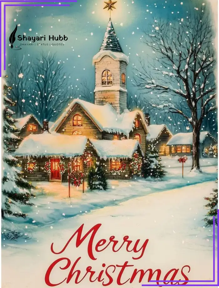 Happy Merry Christmas Shayari in Hindi