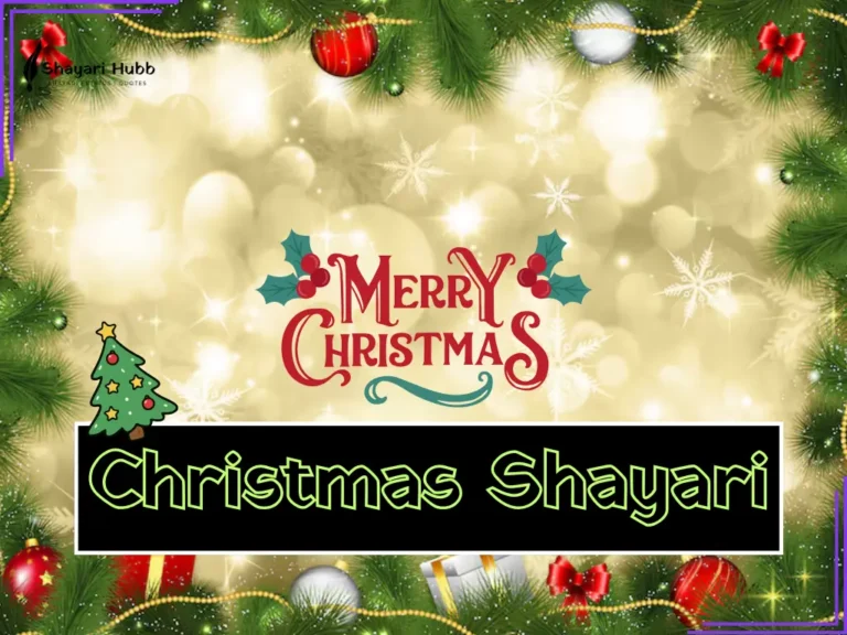 New Christmas Shayari