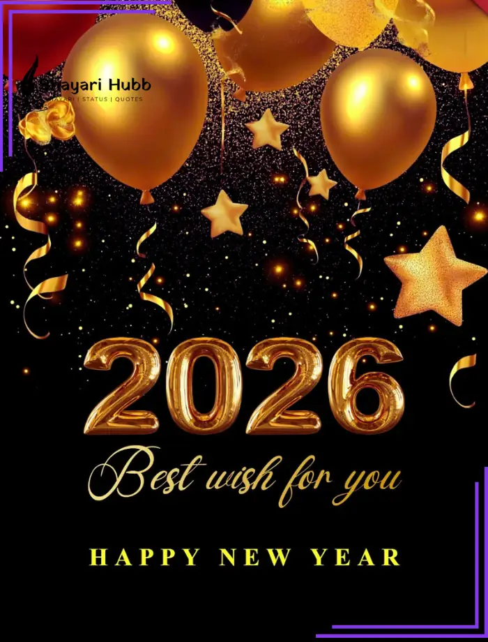 New Year Wishes 2026 Shayari Love