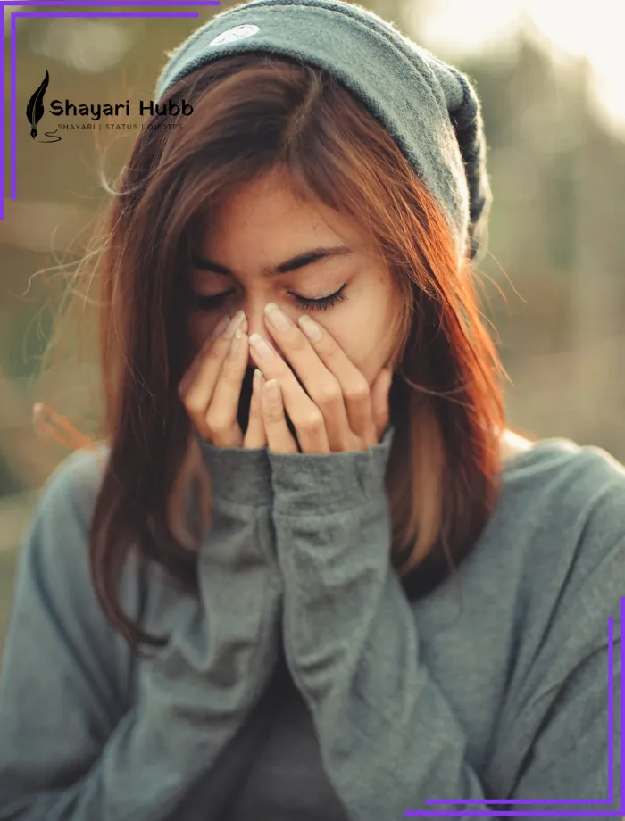 Sad Mood Off Shayari Girl