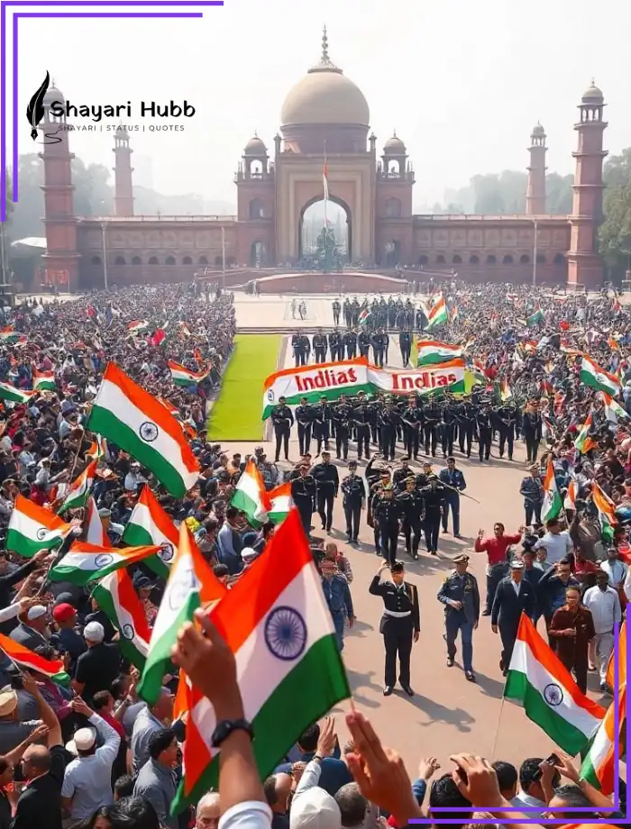 2 Line Republic Day Shayari in Hindi