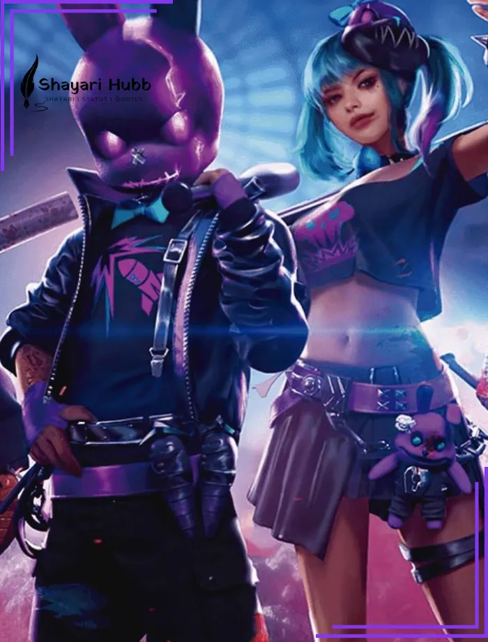 Free Fire Shayari 2 Line Love